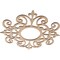 Ekena Millwork Dijon Wood Fretwork Pierced Ceiling Medallion, Alder, 20"OD x 6 1/2"ID x 3/8"T CMWP20X20X0375DIAL - alternate 4